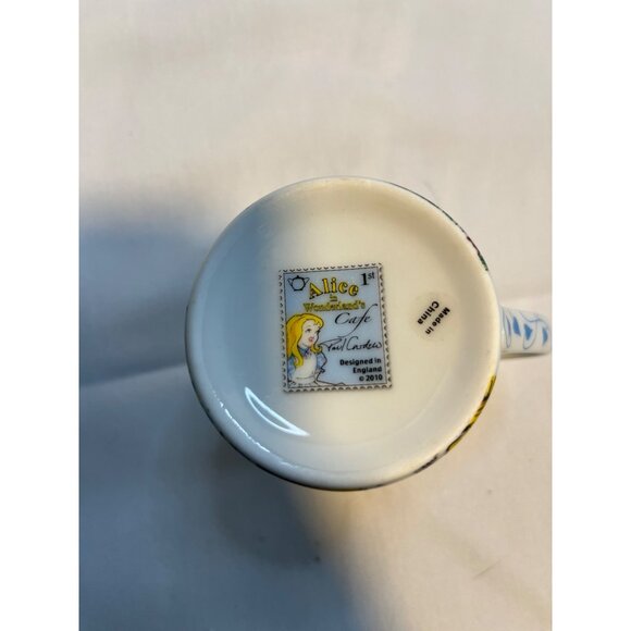 Alice In Wonderland Coffee Mug Tea Party Mad Hatter 9 oz - Picture 12 of 12